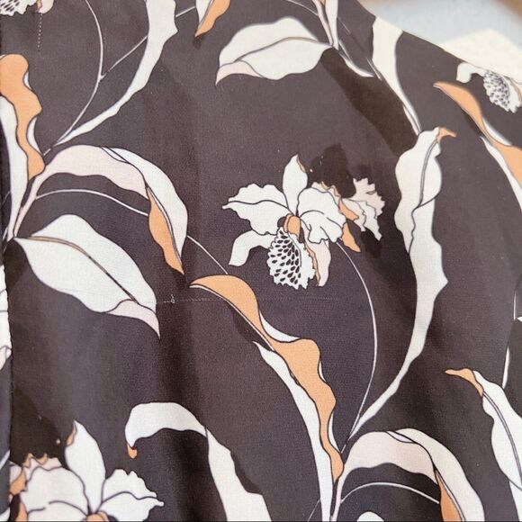 Acler garber floral midi flare dress size US2 - Picture 11 of 13